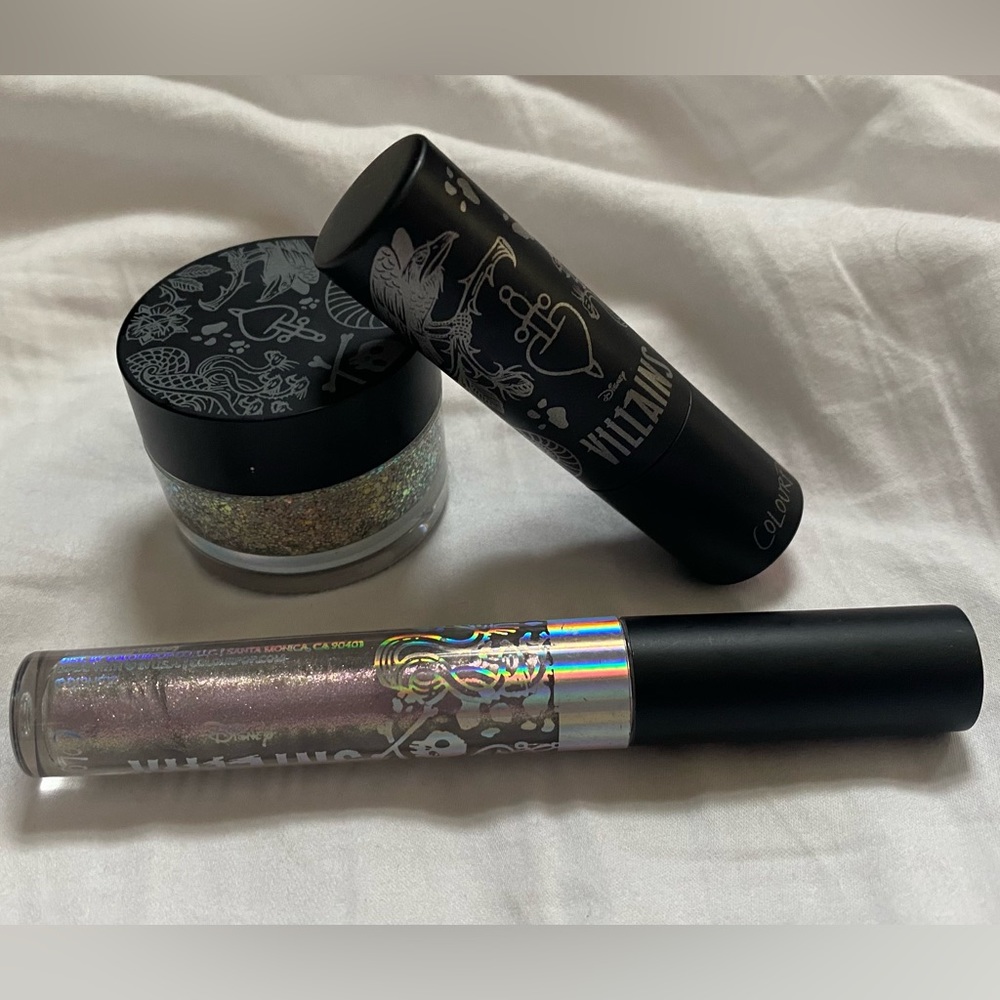 Bundle Colourpop x Disney Villians. NEW, NEVER-USED ITEMS - Picture 1 of 8